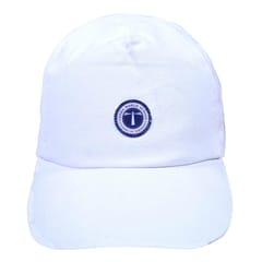 LWS White Cap With School Logo (Std. Nr. To 10th)